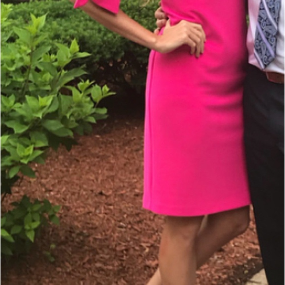 Joseph Ribkoff Fuchsia Dress - Picture 3 of 5